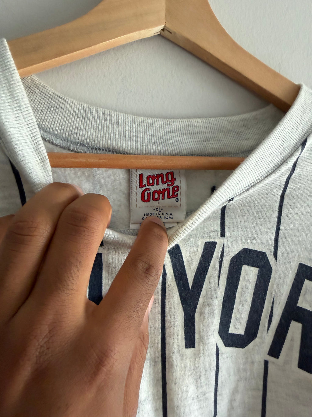 Vintage New York Yankees Long Gone Crewneck