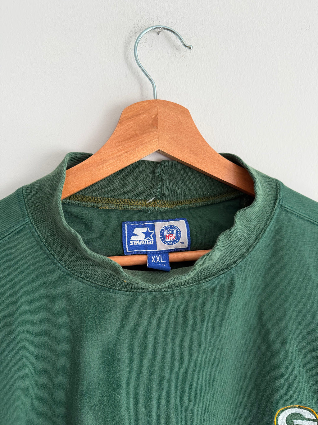Vintage Green Bay Packers Starter Mock Neck
