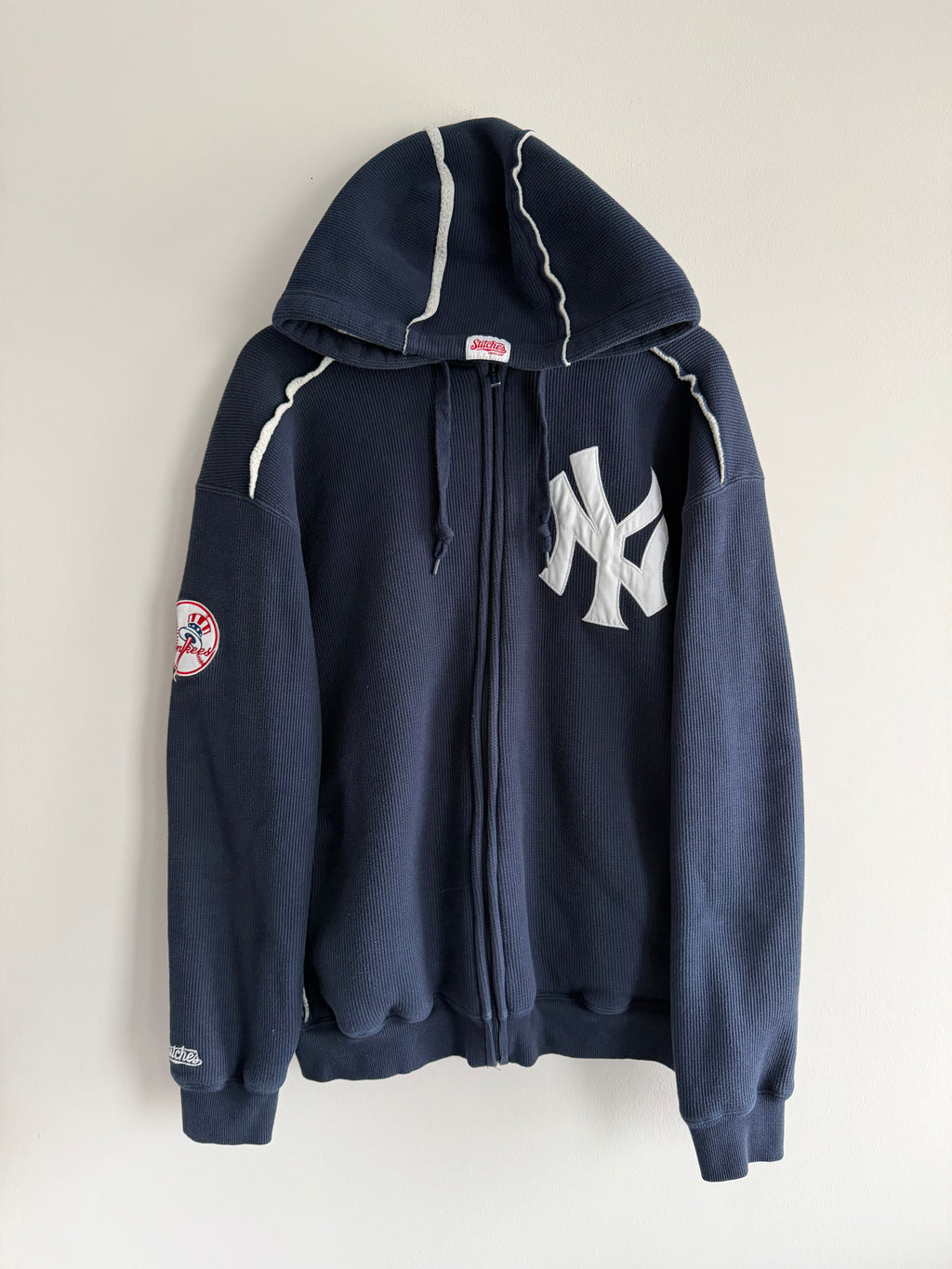 New York Yankees Stitches Zip Up Hoodie