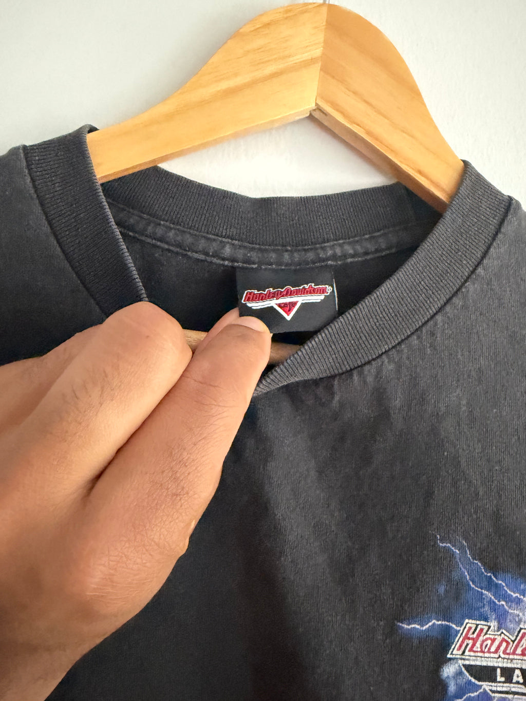 Vintage Las Vegas Lightning Harley Tee