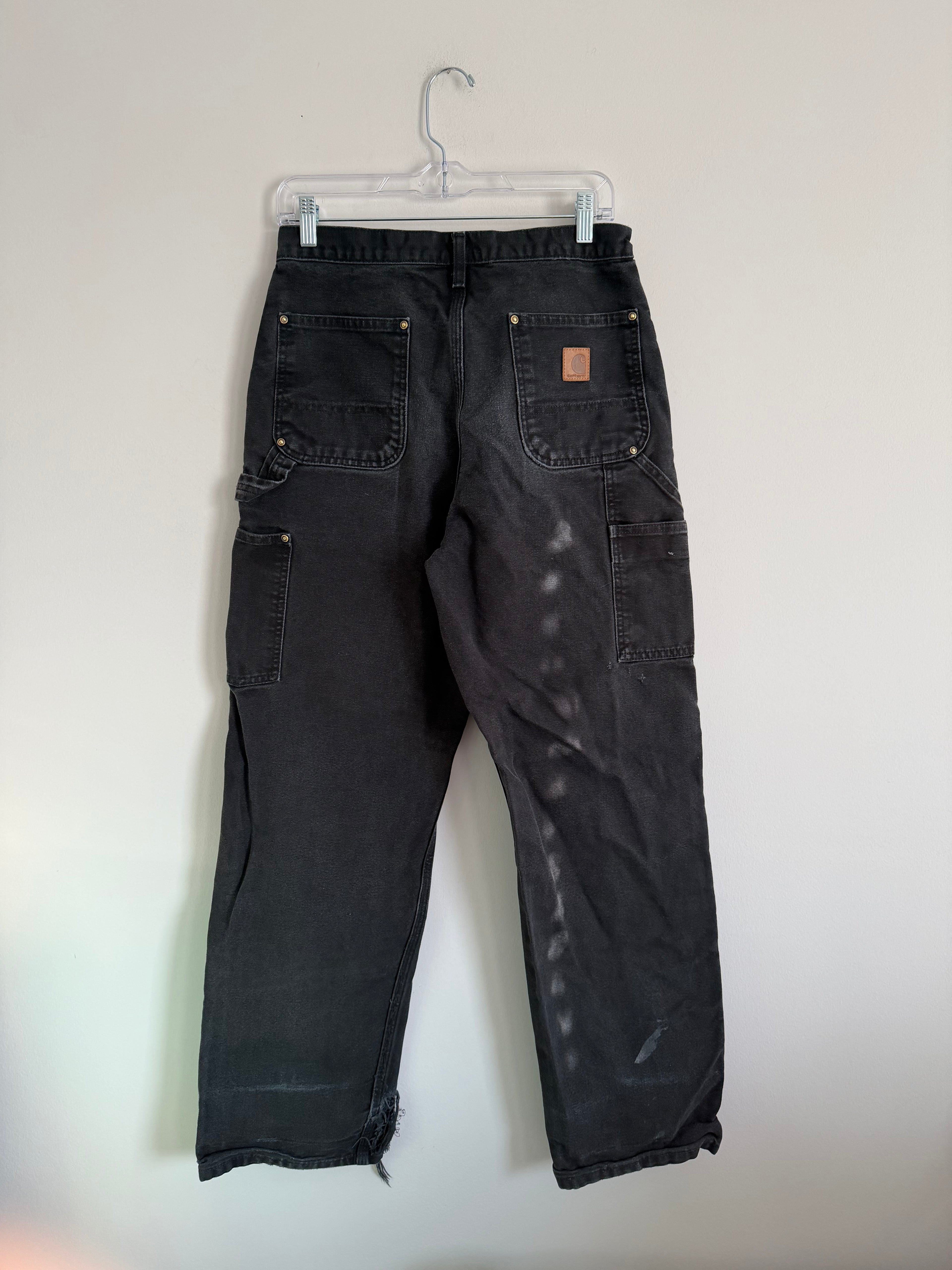 Black Carhartt Double Knees