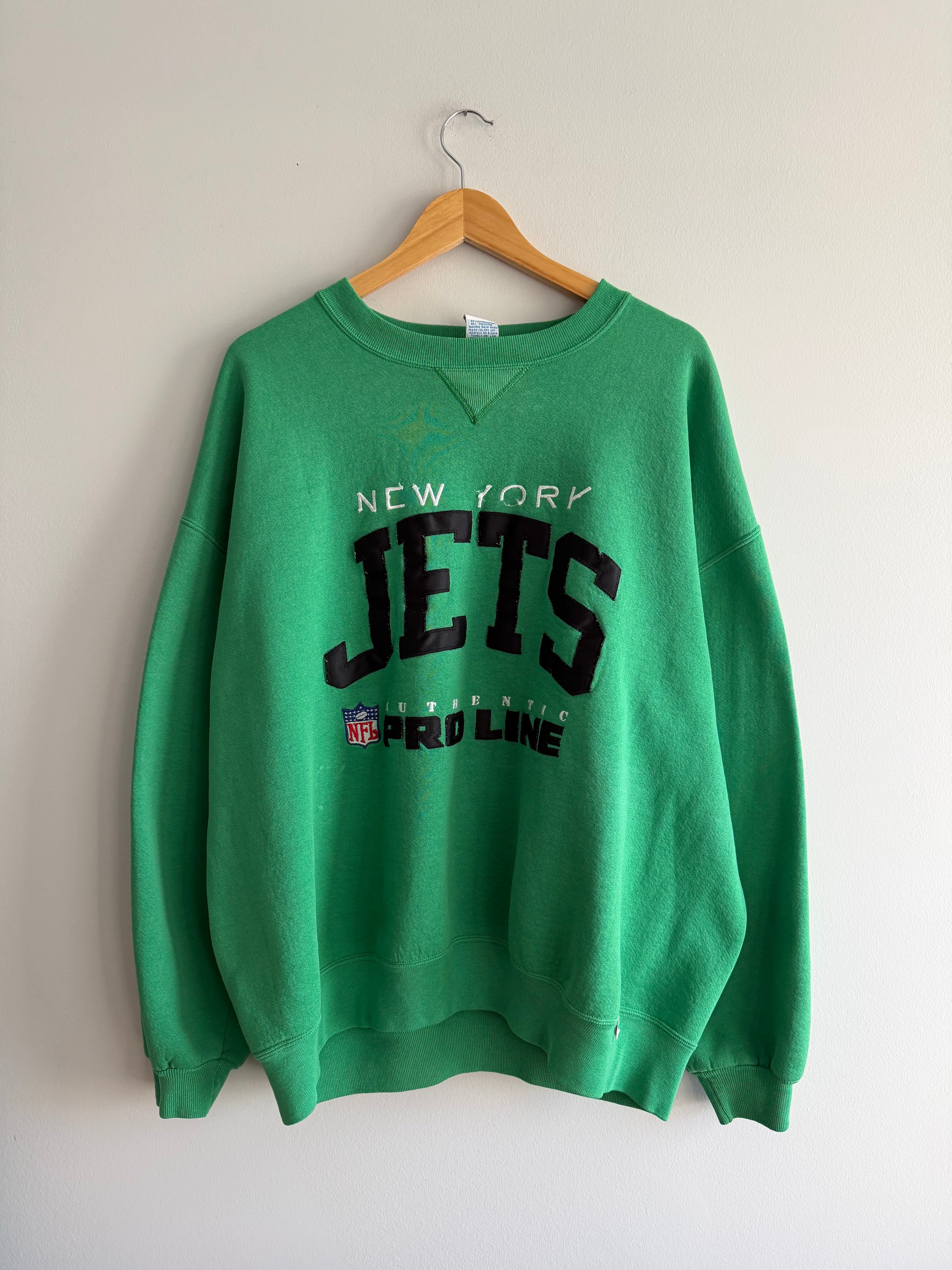 Vintage New York Jets Russell Athletic Crewneck