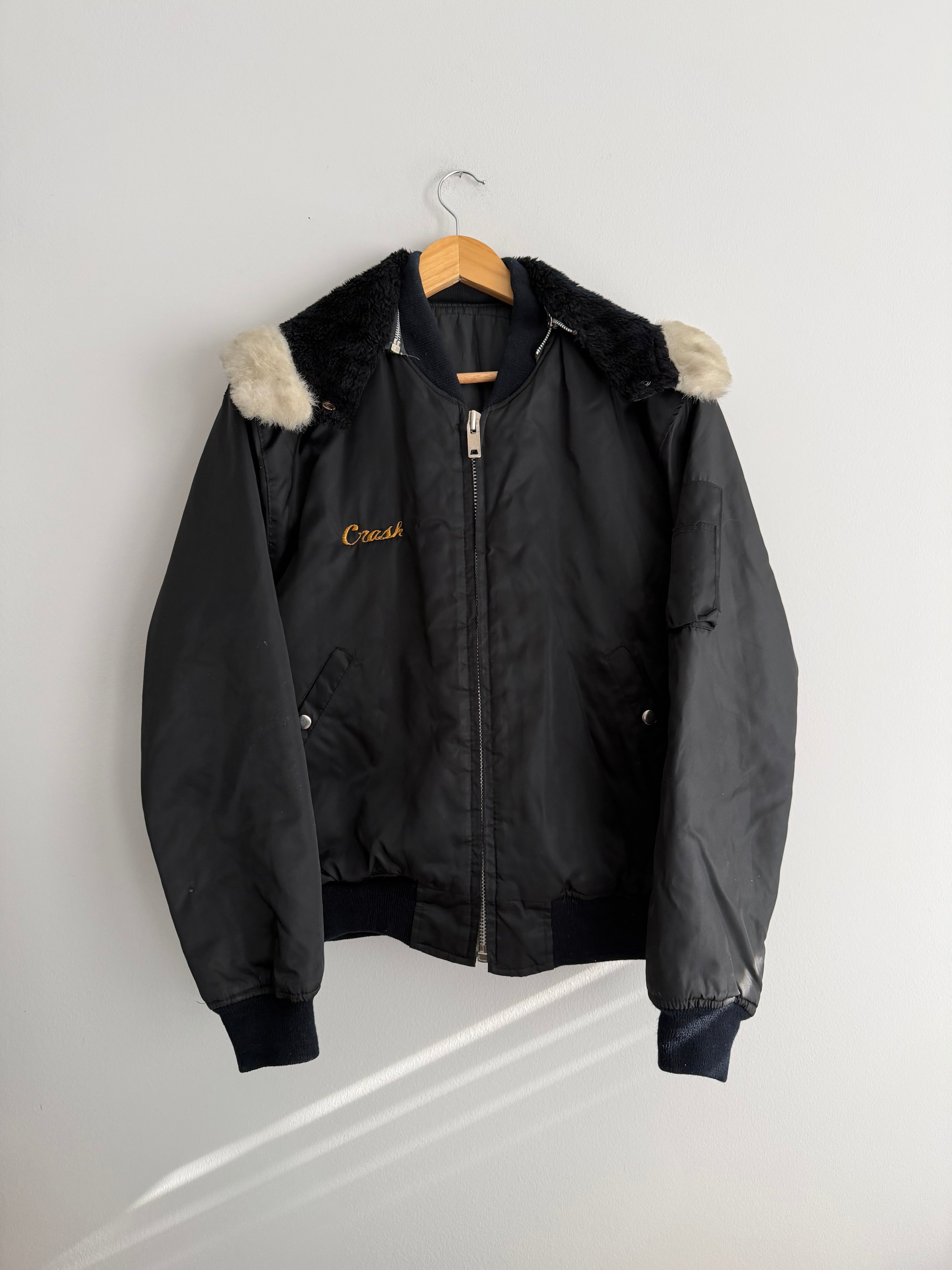 Vintage 80s North Korea Souvenir Bomber Jacket