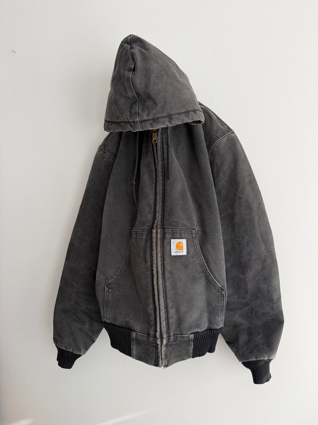 Vintage Black Carhartt Active Wear Jacket
