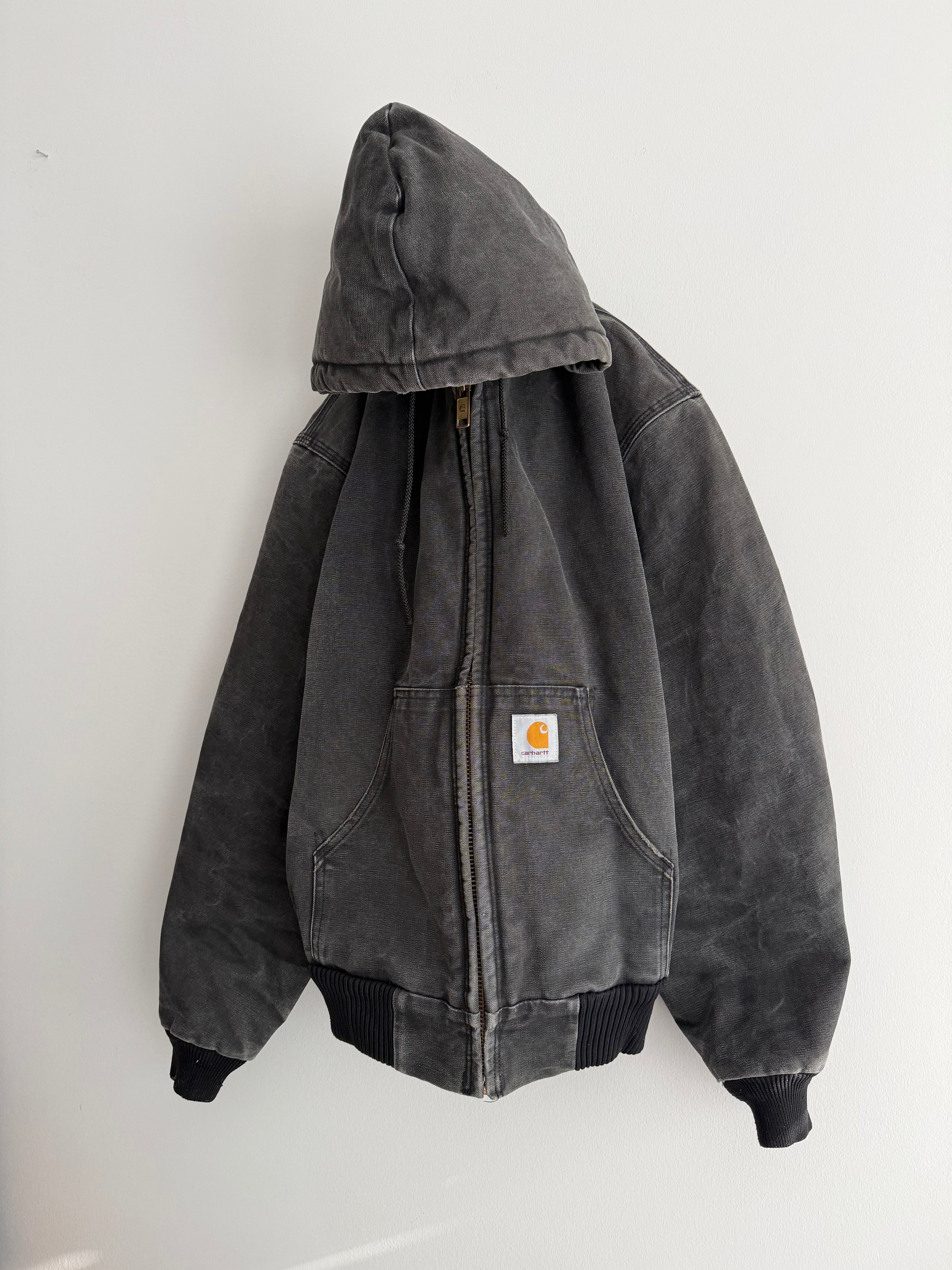 Vintage Black Carhartt Active Wear Jacket