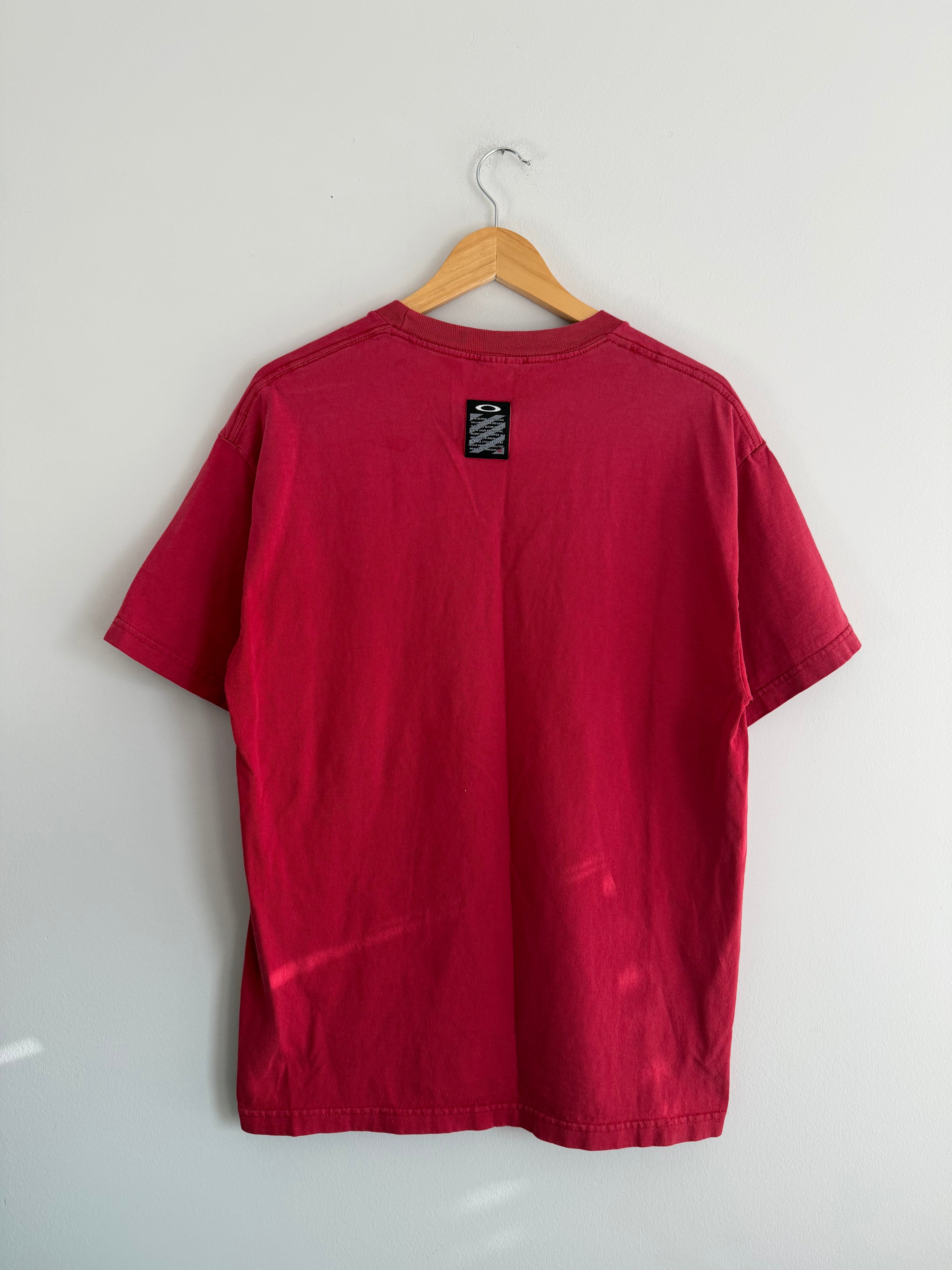 Vintage Red Oakley Tee